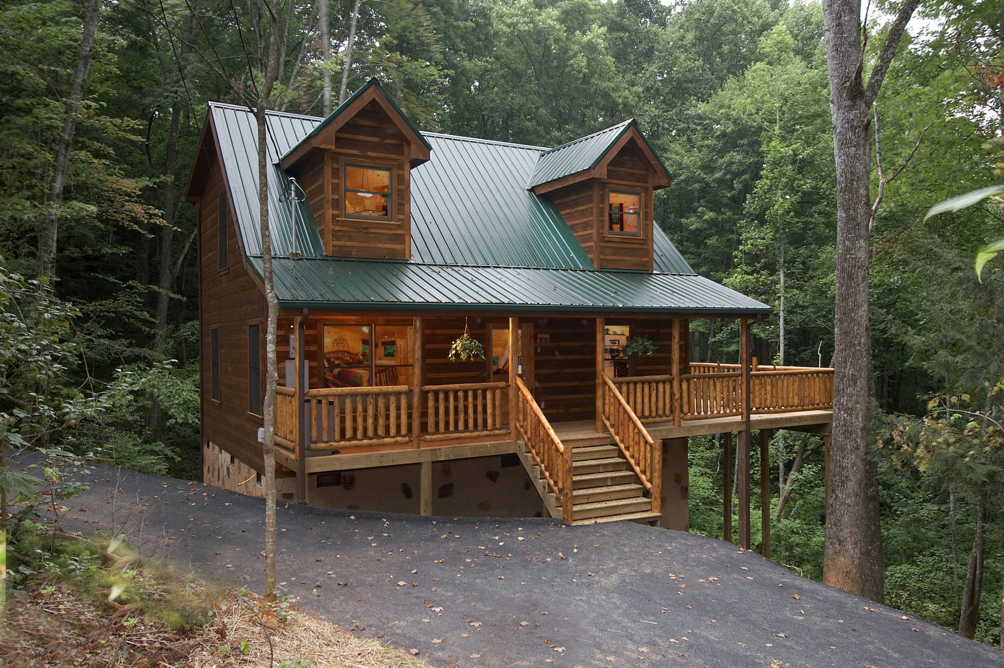 Inside Gatlinburg Cabin