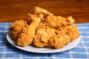 Fried chciken at the Greenbrier restaurant in Gatlinburg