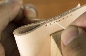 leather craftman in Gatlinburg