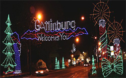 Gatlinburg Trolley Ride of Lights